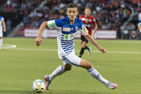 Les buts de Andi Zeqiri avec le FC Lausanne-Sport lors de la saison 2015/2016