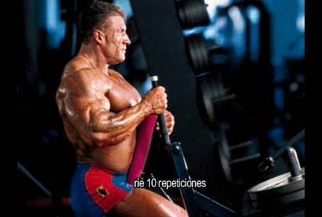Dorian Yates: Espalda.