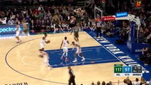 Antetokounmpo - no, not that one - with a huge dunk