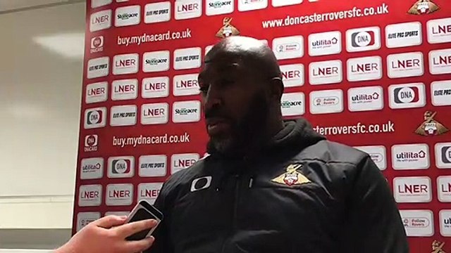 Darren Moore on how Doncaster Rovers get back on track