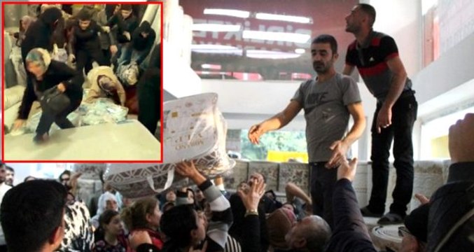 Antalya'da ucuz yorgan ve battaniye izdihamı! Abov yavaş yavaş
