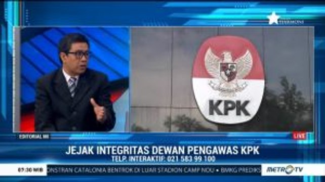 Bedah Editorial MI: Jejak Integritas Dewan Pengawas KPK