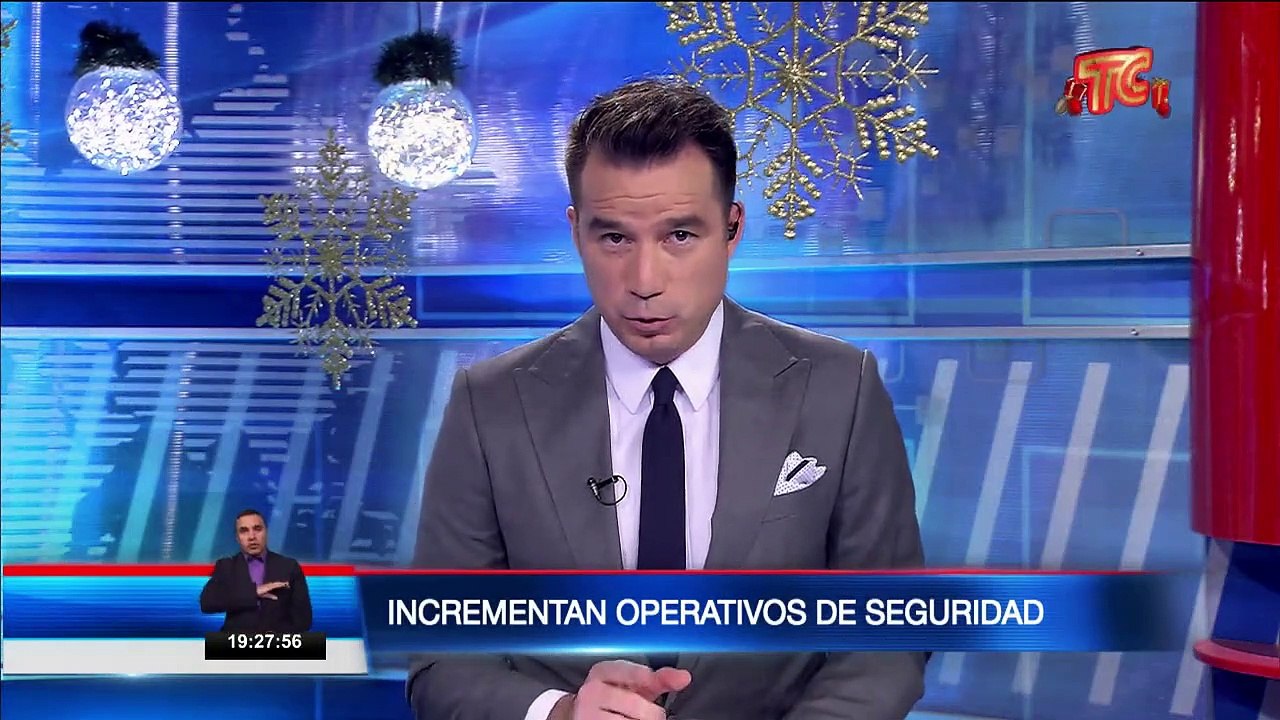 Incrementan operativos de seguridad por fiestas navideñas