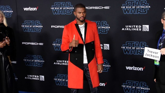 Trevor Jackson “Star Wars: The Rise of Skywalker” World Premiere Blue Carpet
