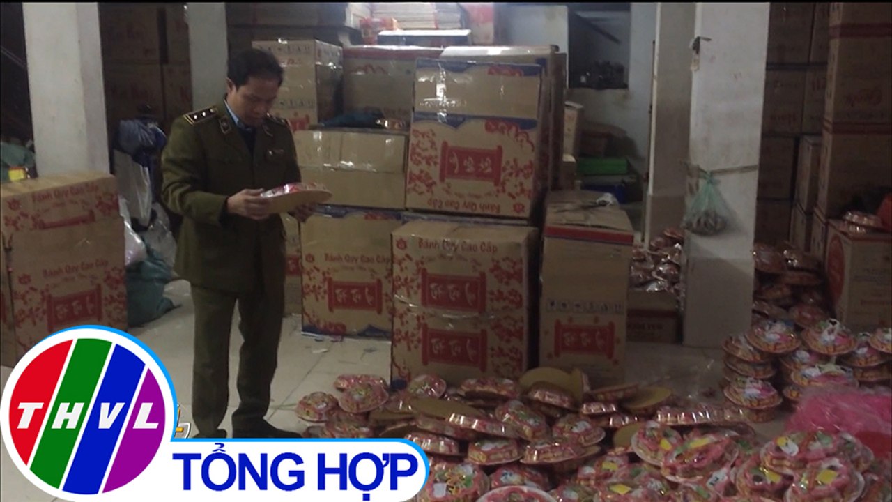 Thu giữ hàng ngàn hộp bánh và mứt Tết tại Hà Nội