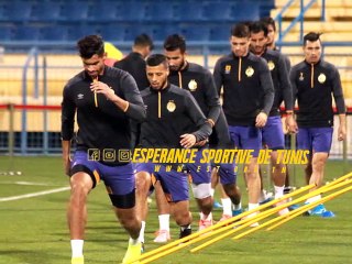 صور لآخر حصة تدريبية قبل مواجهة السد ❤  Espérance Sportive de Tunis