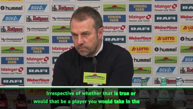 Flick focused on Bayern squad, not on Sane rumours