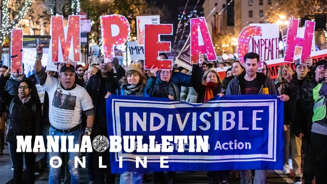 Trump impeached by the House of Representatives