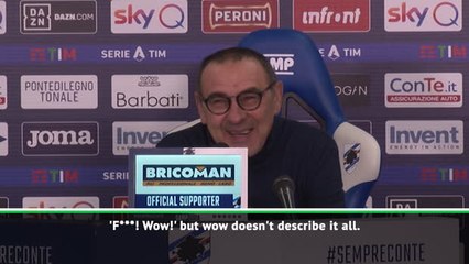 Tải video: Sarri wowed by Ronaldo and Dybala goals