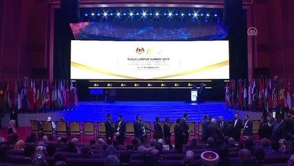Cumhurbaşkanı Erdoğan, Kuala Lumpur Zirvesi'nde