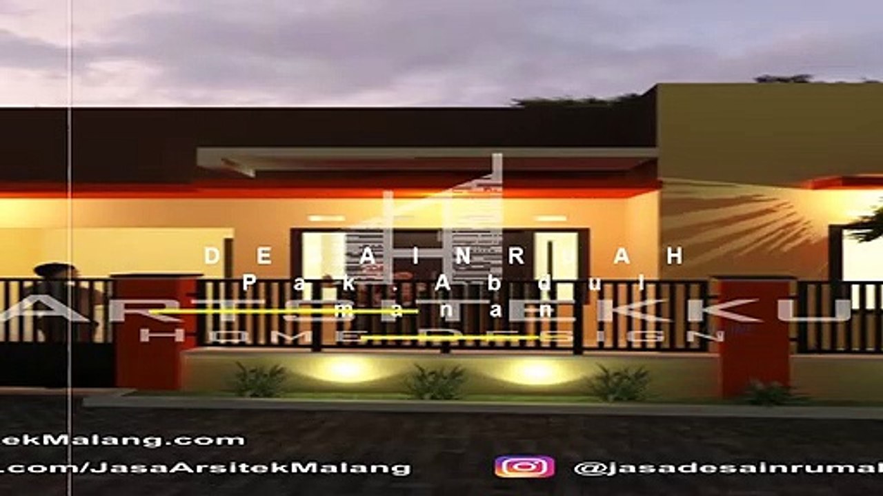 CALL / WA 0813 5828 2515 Gambar Rumah Minimalis 1 Lantai Probolinggo