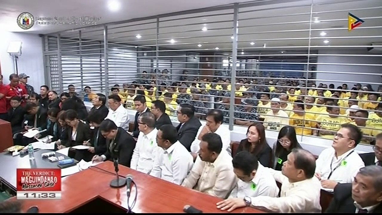 Ampatuan Massacre: Quezon City court reads verdict for 10-year case