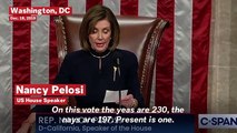 Speaker Nancy Pelosi Confirms House Vote To Impeach President Trump