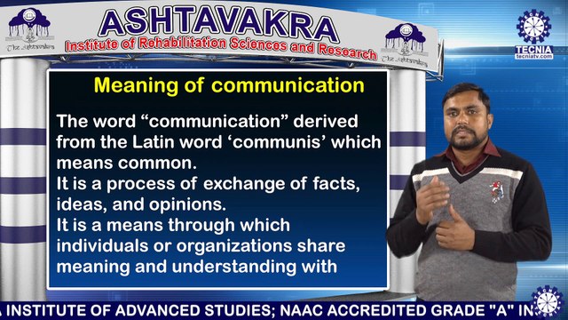 D.ED SE (CP) || Mr. AMIT KUMAR || COMMUNICATION || AIRSR || TIAS || TECNIA TV