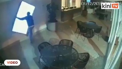 Tular video gelagat tiga pencuri mencuit hati