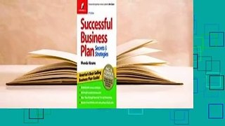 Successful Business Plan: Secrets & Strategies  Best Sellers Rank : #5