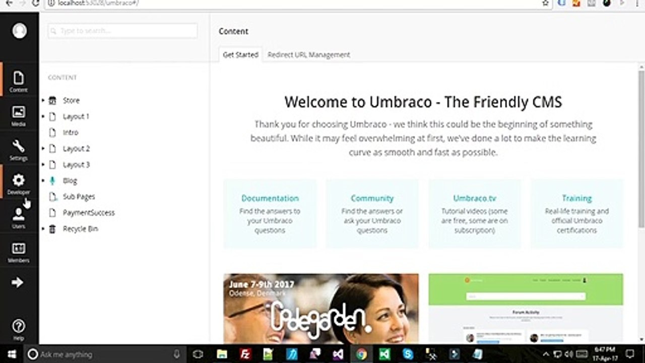Sam Martin Umbraco - How To Export Package