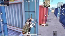 Pubg Mobile：守桥98k移动靶爆头单枪匹马能打劫成功盆满钵满二级套装也能25杀吃鸡【小抠脚】刺激战场和平精英