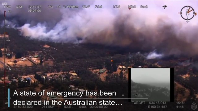 State of emergency declared as bushfires rage in Australia