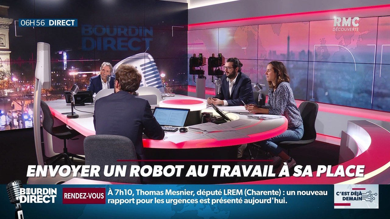 La chronique d'Anthony Morel : Envoyer un robot au travail à sa place - 19/12