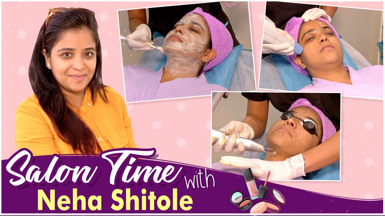 Neha Shitole Pampers Herself With Skin Treatmen...