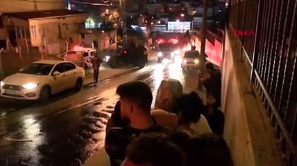İstanbul'da gece yarısı korkutan yangın
