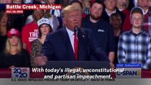 Trump Dismisses Impeachment Vote As ‘Illegal, Unconstitutional And Partisan’