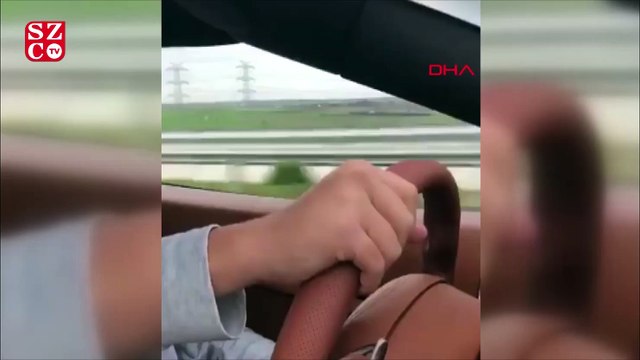 Özcan Deniz'in ehliyetsiz yeğeninden lüks araçla hız denemesi