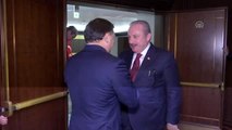 TBMM Başkanı Şentop, Kırgızistan Meclis Başkanı Cumabekov ile görüştü