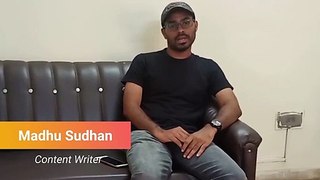 Content Writing Course Testimonial Video By Madhu Sudhan at Ace Web Academy