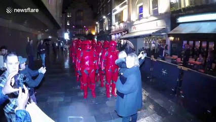 Red Stormtroopers take to the streets of central London