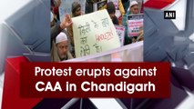 Protest erupts against CAA in Chandigarh