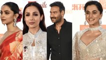 Deepika Padukone, Ajay Devgn, Malaika Arora, Taapsee Pannu and others at the Lokmat most stylish Awards Part 1