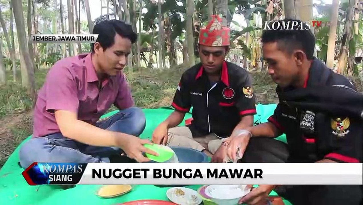 Unik! Nugget dari Bunga Mawar