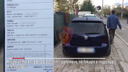 Parkim i gabuar/ Policia masa administrative për 840 mjete