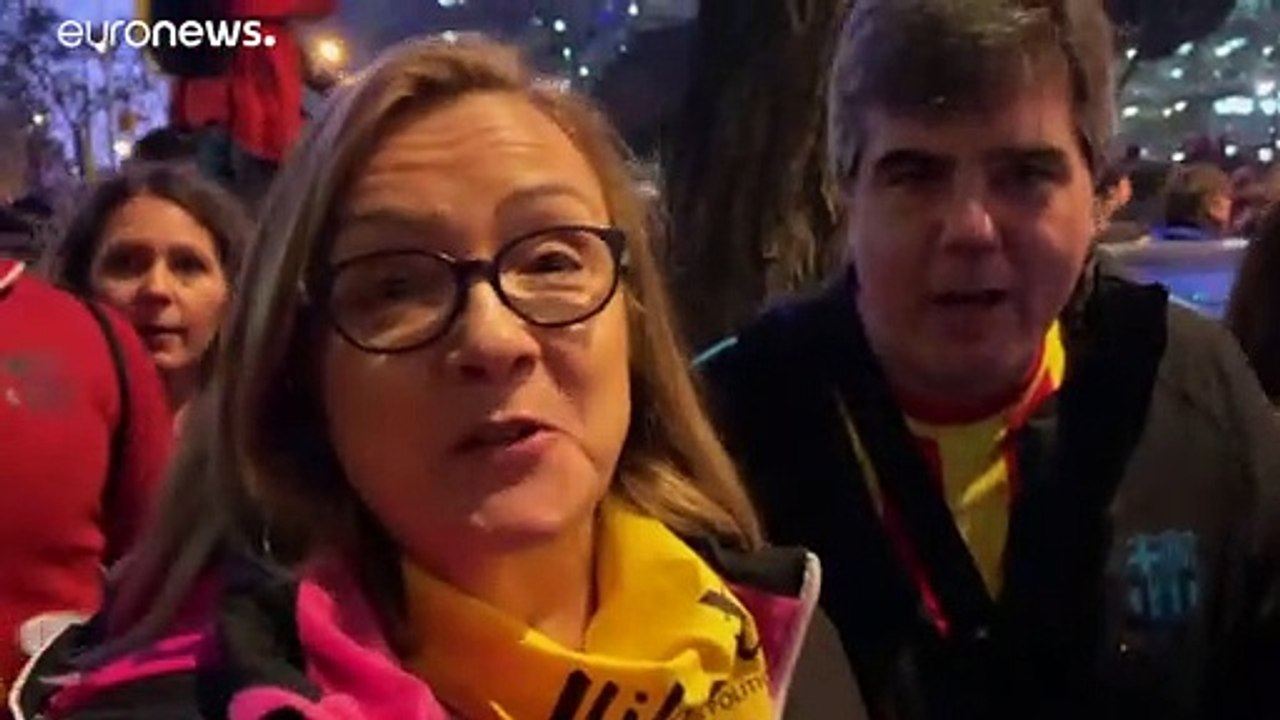 Fußball und Politik: Verletzte und Verhaftungen in Barcelona