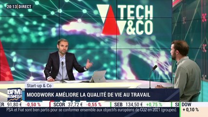 Start up & co: Moodwork améliore la qualité de vie au travail - 18/12