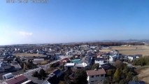 【Japanese landscape 20 】An action camera was attached to the crane truck to shoot the scenery at a high place.　Paysage japonais　Japanische Landschaft　Paesaggio giapponese　Paisaje japones　Japans landschap　Японский пейзаж　日本風景