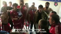 Abdullah Avcı, 24 Erzincanspor futbolcularını soyunma odasında tebrik etti