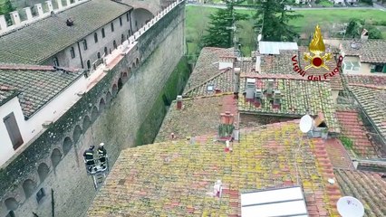 Download Video: Terremoto Mugello - Sono stati 1648 gli interventi effettuati dai Vigili del fuoco (18.12.19)