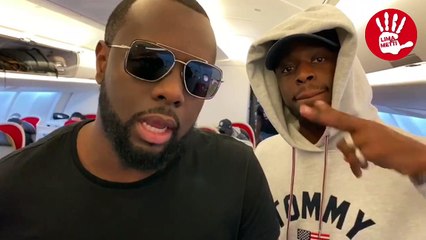 Direction Dakar : Maître Gims et Dadju dans un avion Air Sénégal