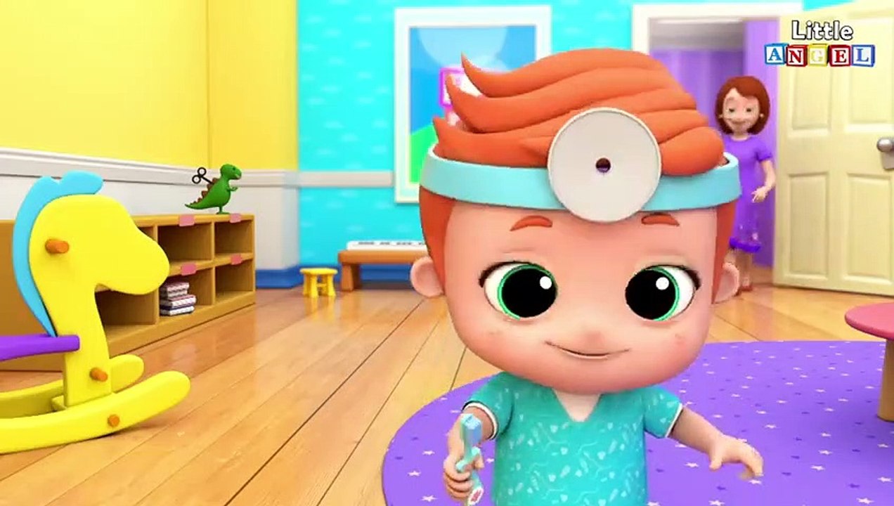 Comptine Bébé Chez Le Médecin - Dessin Animé Éducatif  - Docteur, BINGO, Famille Doigts