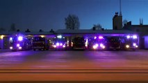 Les pompiers animent Noël