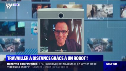 Travailler à distance grâce à un robot !