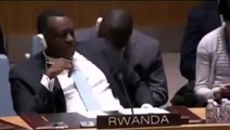 Le représentant permanent de la RDC auprès de l'ONU, Ignace Gata Mavita, révoqué par la nouvelle ministre des Affaires étrangères Mme Marie TUMBA NZEZA, disait aux Rwandais certaines vérités en face.