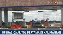 Jalan Tol Pertama di Kalimantan Dibuka Gratis