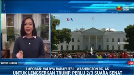 Senat AS Diprediksi Bakal Bebaskan Trump