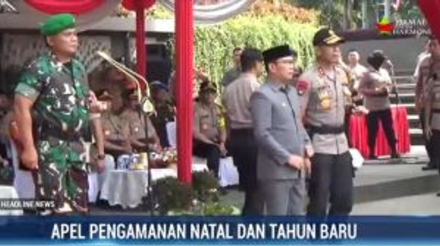 Apel Gabungan Operasi Lilin Lodaya 2019
