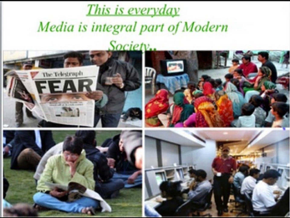 Aao English Seekhein, class 9 unit 3.4, Role of media