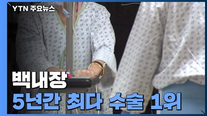 백내장, 5년간 수술 건수·환자 최다...고령화 원인 / YTN